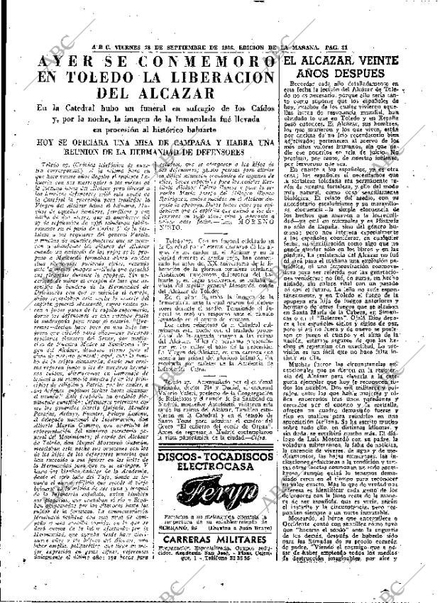 ABC MADRID 28-09-1956 página 27