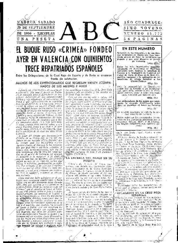 ABC MADRID 29-09-1956 página 17