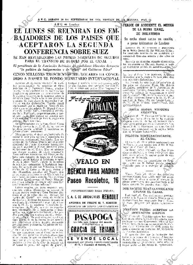 ABC MADRID 29-09-1956 página 29