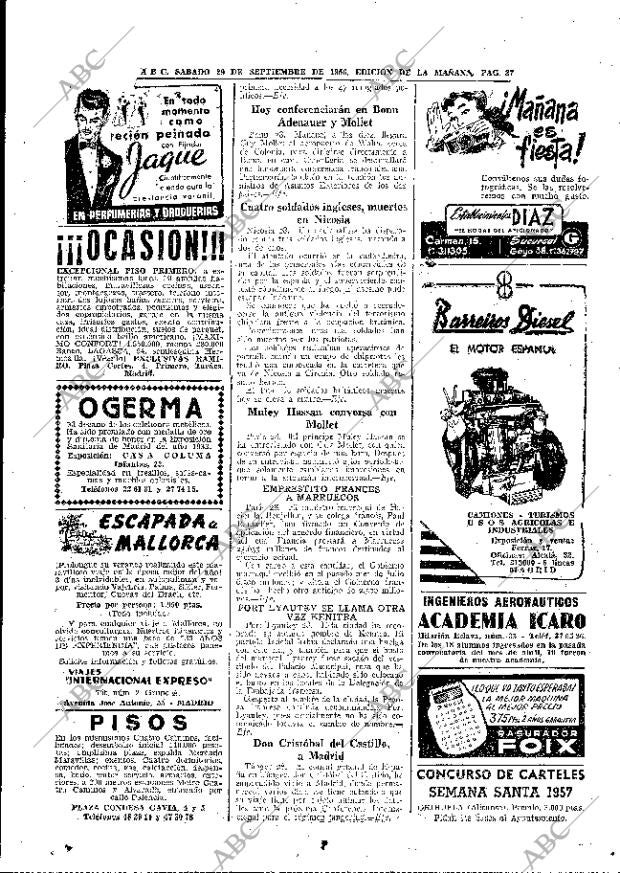 ABC MADRID 29-09-1956 página 31