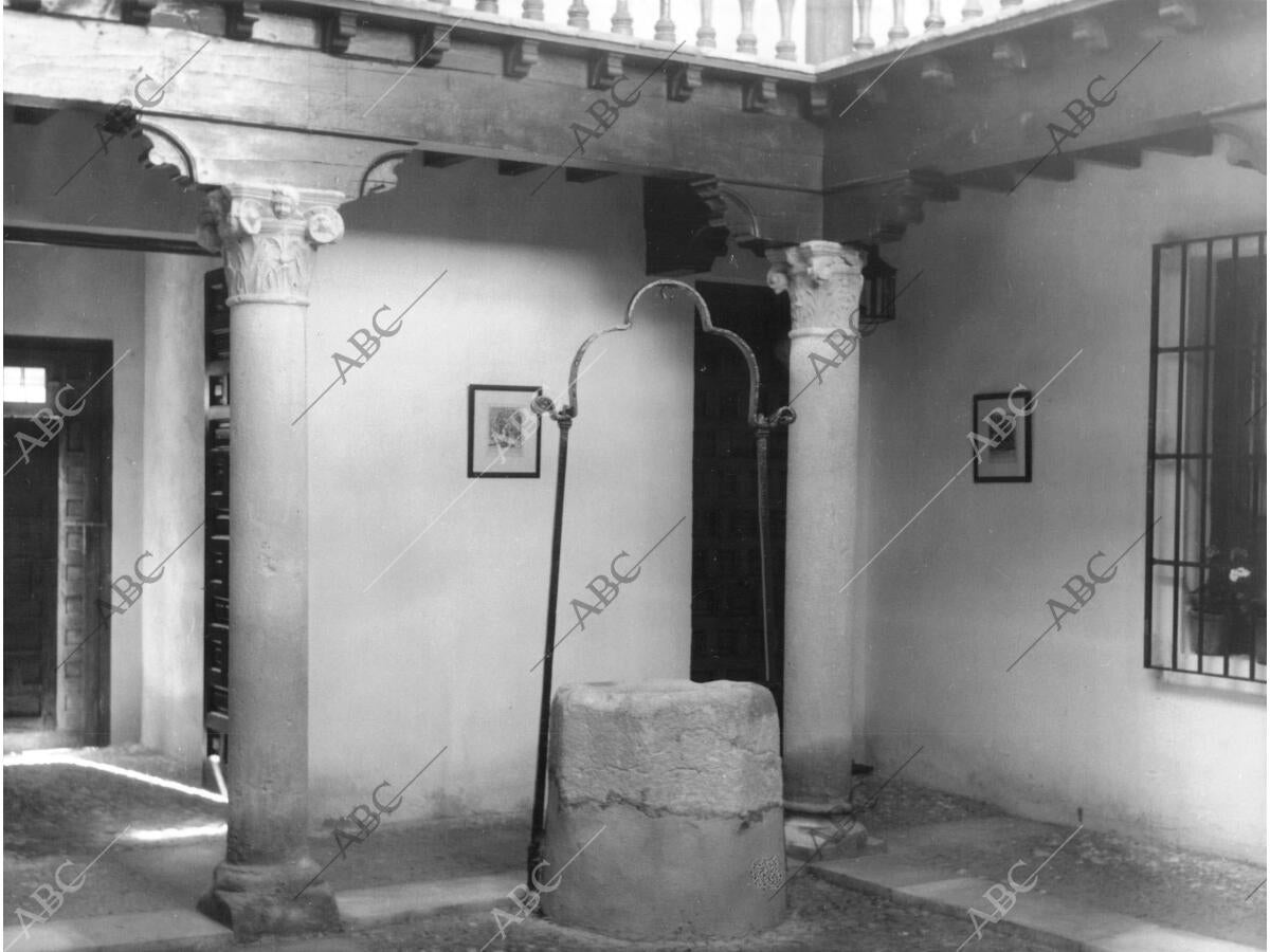 Patio de la casa donde Nació Miguel de Cervantes Archivo ABC