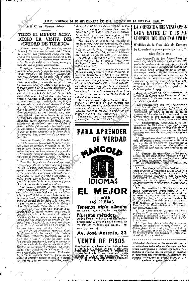 ABC MADRID 30-09-1956 página 71