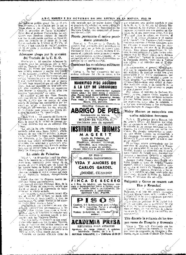 ABC MADRID 02-10-1956 página 18