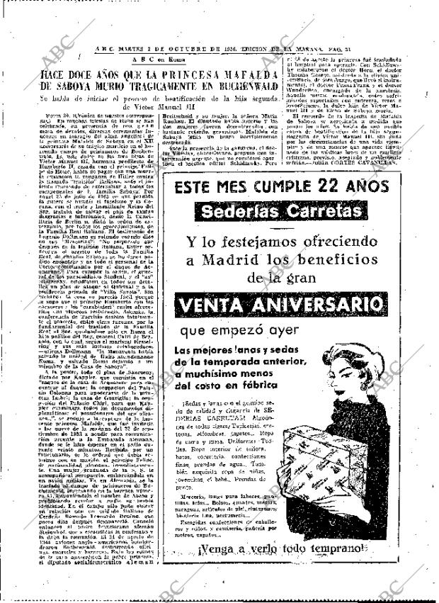 ABC MADRID 02-10-1956 página 19