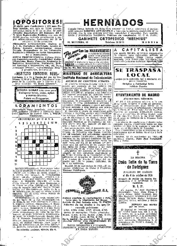 ABC MADRID 05-10-1956 página 55