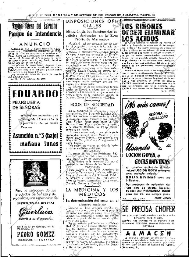 ABC SEVILLA 07-10-1956 página 26