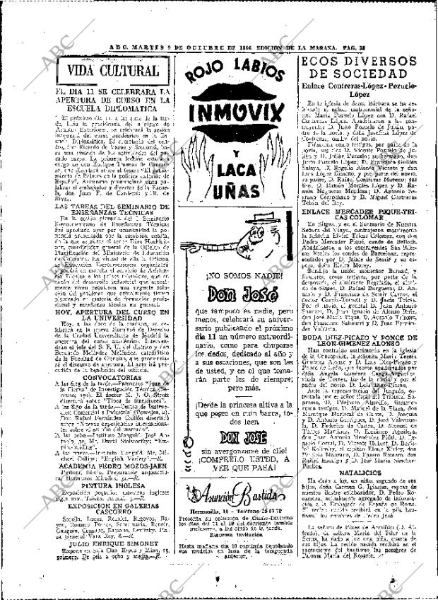 ABC MADRID 09-10-1956 página 36