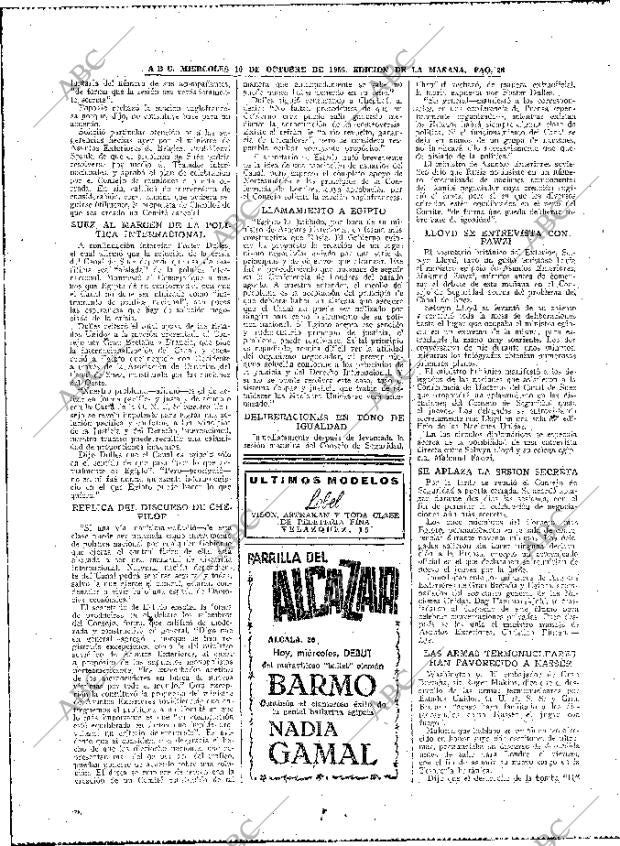 ABC MADRID 10-10-1956 página 28