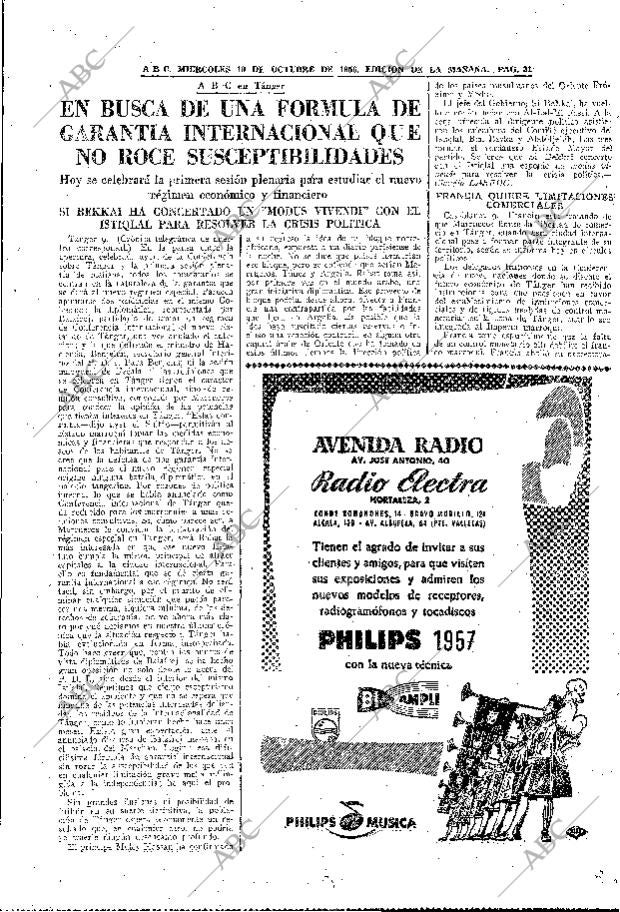 ABC MADRID 10-10-1956 página 31