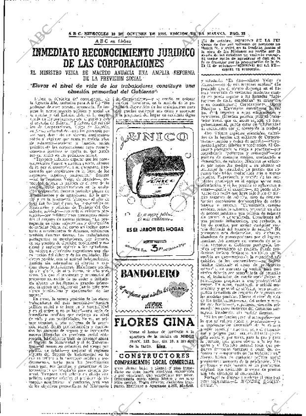 ABC MADRID 10-10-1956 página 35