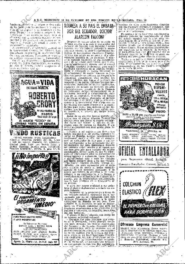 ABC MADRID 10-10-1956 página 38