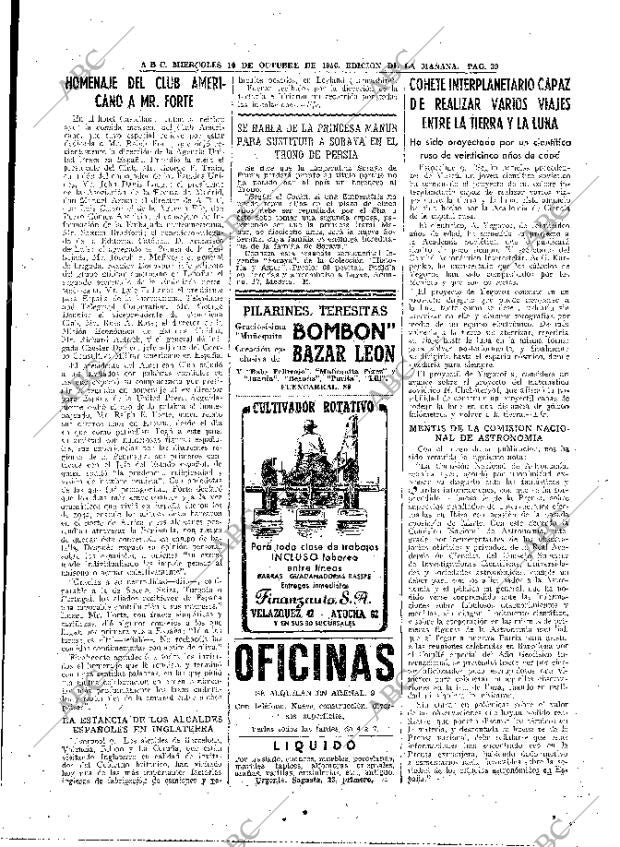ABC MADRID 10-10-1956 página 39