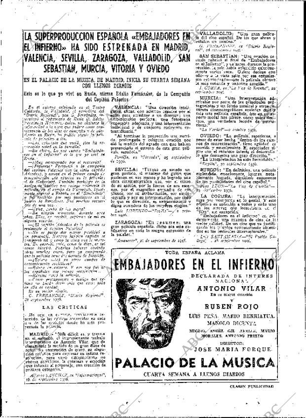 ABC MADRID 10-10-1956 página 4