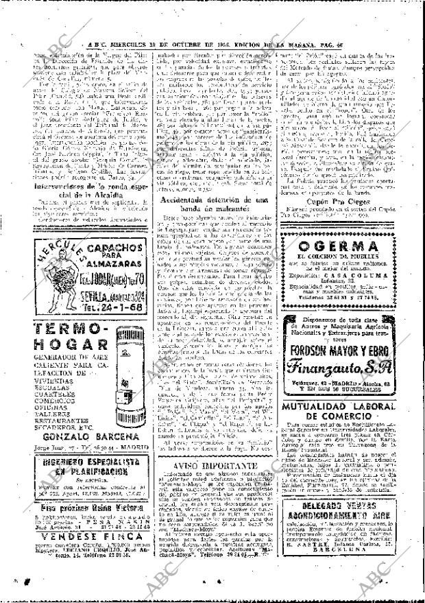 ABC MADRID 10-10-1956 página 46