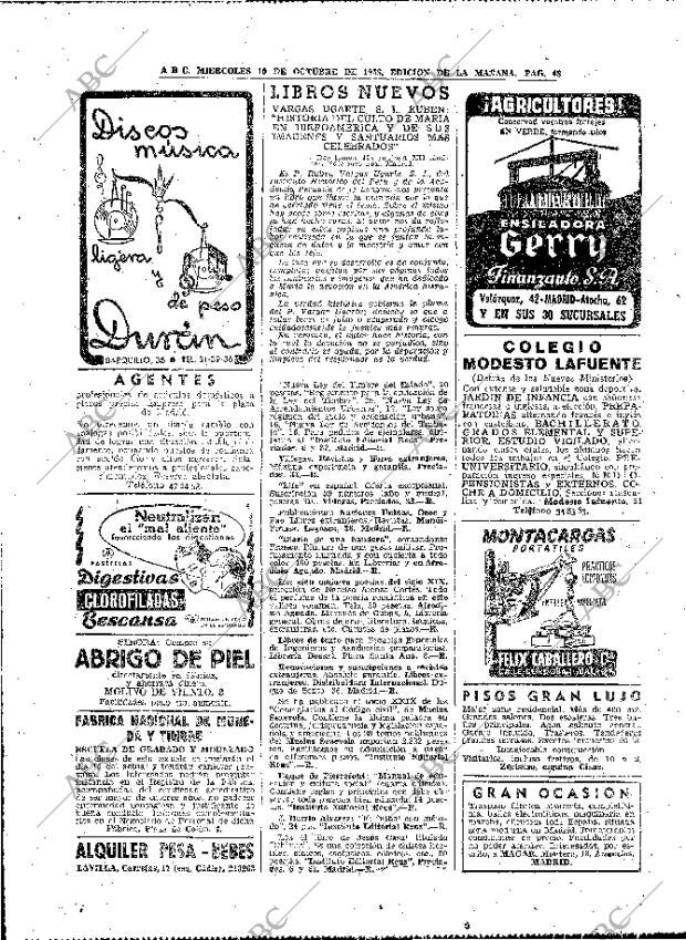 ABC MADRID 10-10-1956 página 48