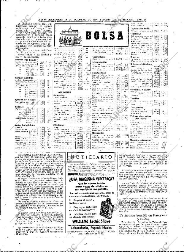 ABC MADRID 10-10-1956 página 49
