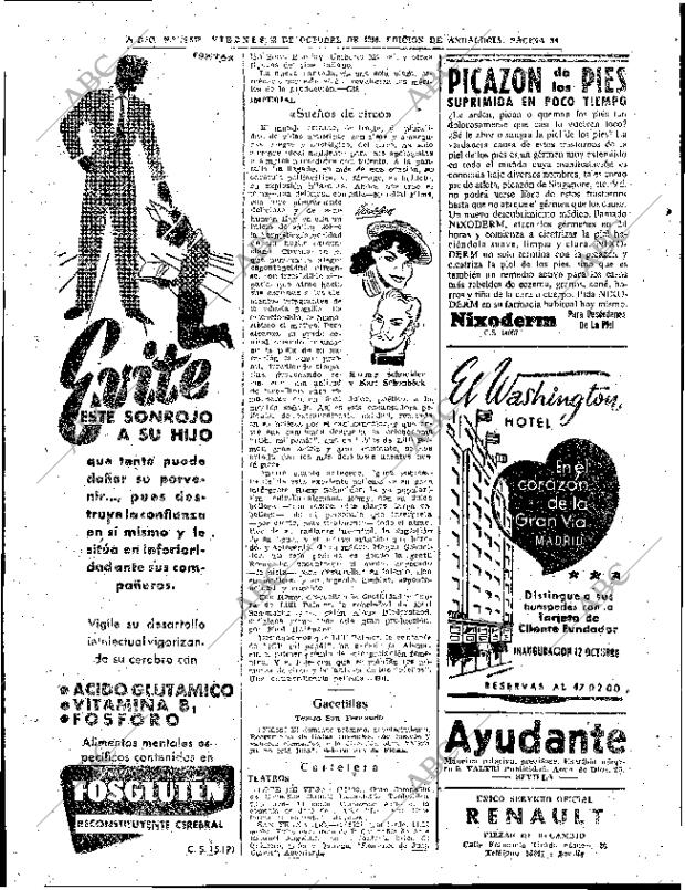 ABC SEVILLA 12-10-1956 página 34