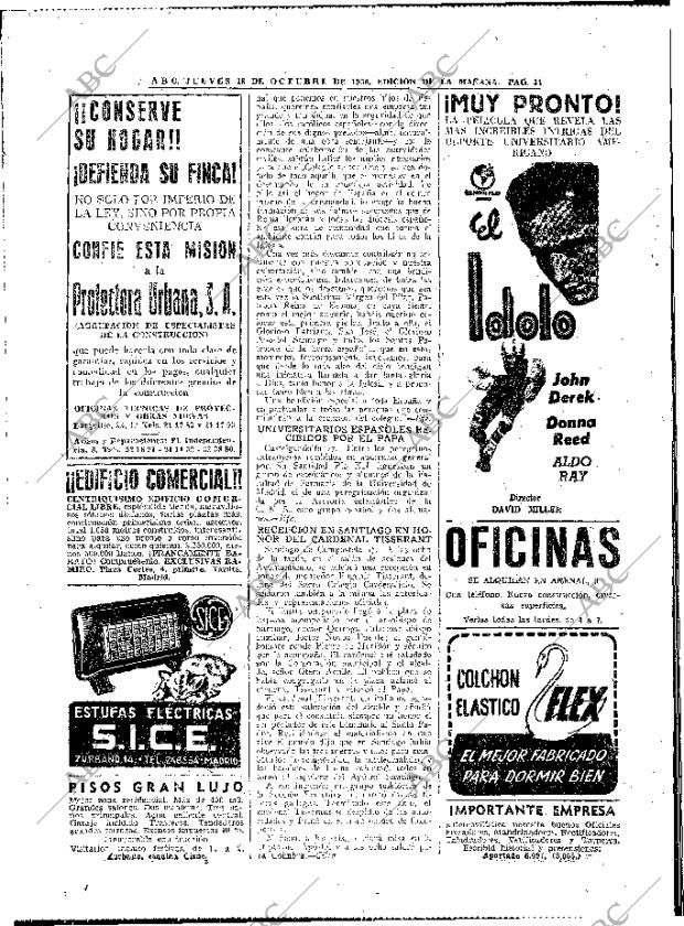 ABC MADRID 18-10-1956 página 26