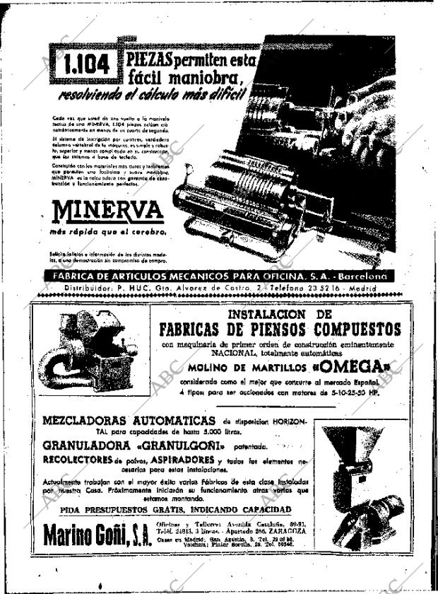 ABC MADRID 18-10-1956 página 56
