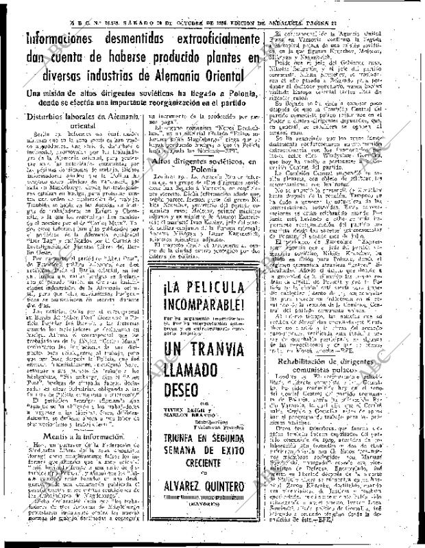 ABC SEVILLA 20-10-1956 página 27