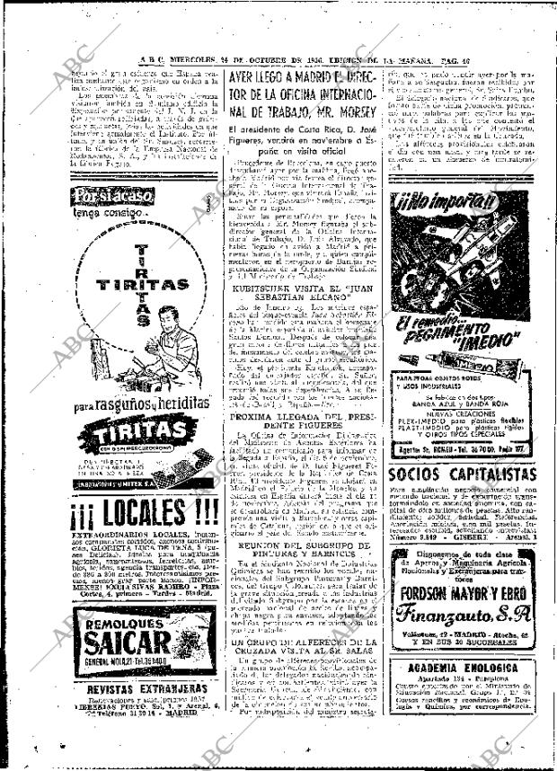 ABC MADRID 24-10-1956 página 44