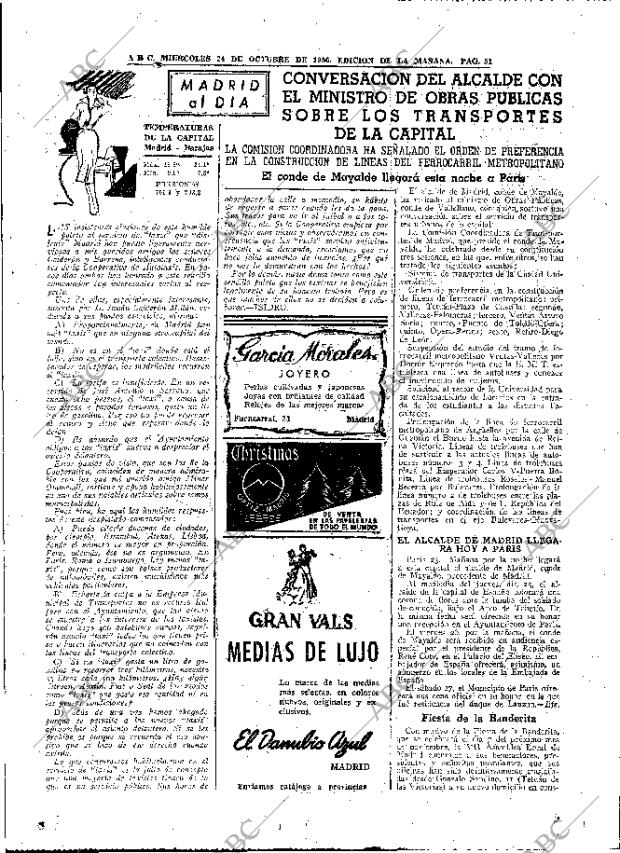 ABC MADRID 24-10-1956 página 49