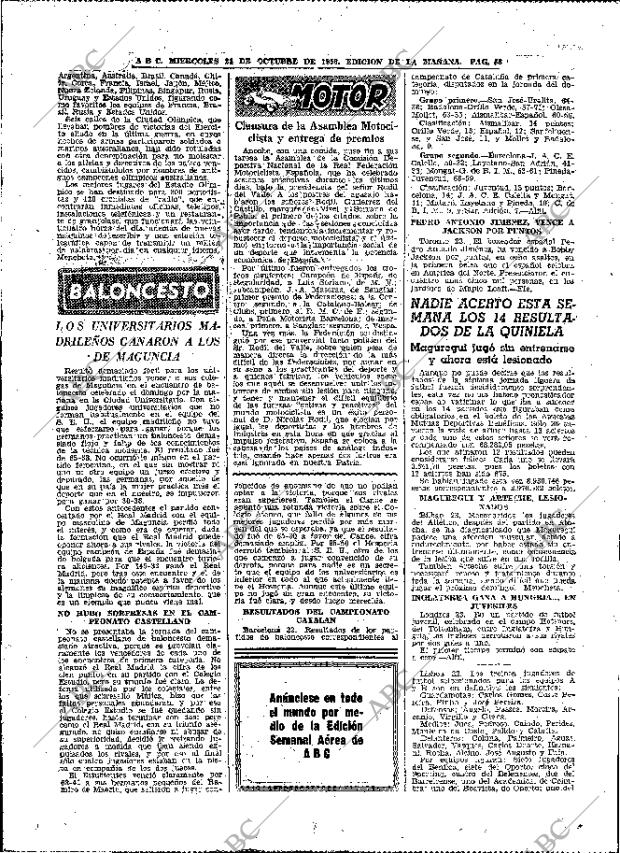 ABC MADRID 24-10-1956 página 56