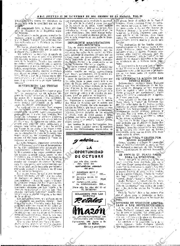 ABC MADRID 25-10-1956 página 27