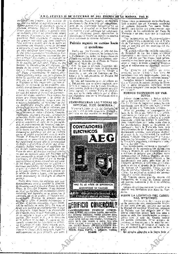 ABC MADRID 25-10-1956 página 29
