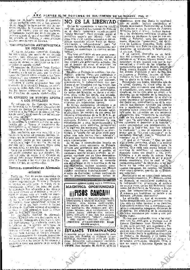 ABC MADRID 25-10-1956 página 30