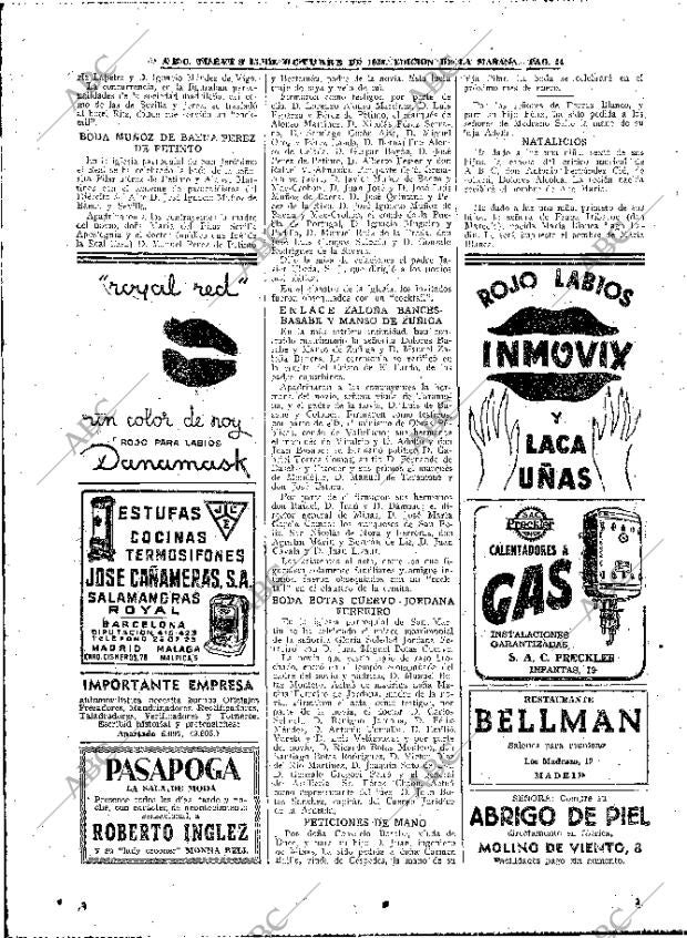 ABC MADRID 25-10-1956 página 42