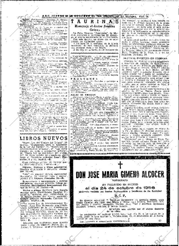ABC MADRID 25-10-1956 página 52