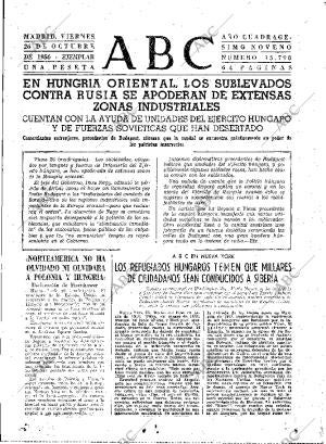 ABC MADRID 26-10-1956 página 23