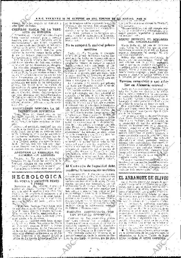 ABC MADRID 26-10-1956 página 26