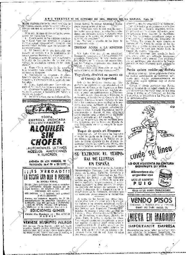 ABC MADRID 26-10-1956 página 30