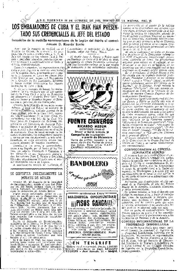 ABC MADRID 26-10-1956 página 31