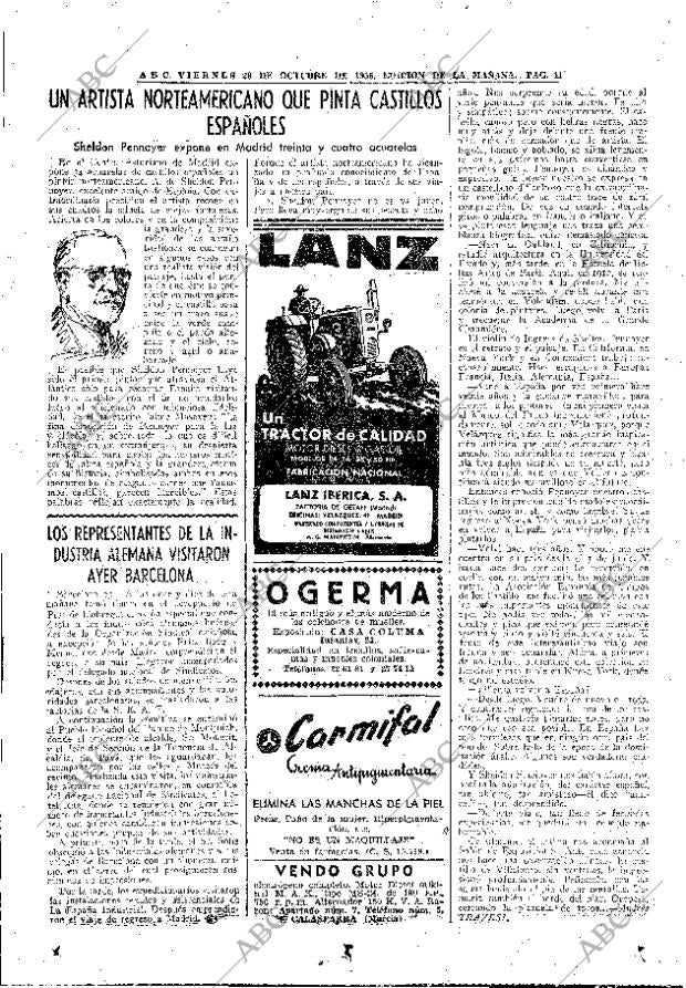 ABC MADRID 26-10-1956 página 41