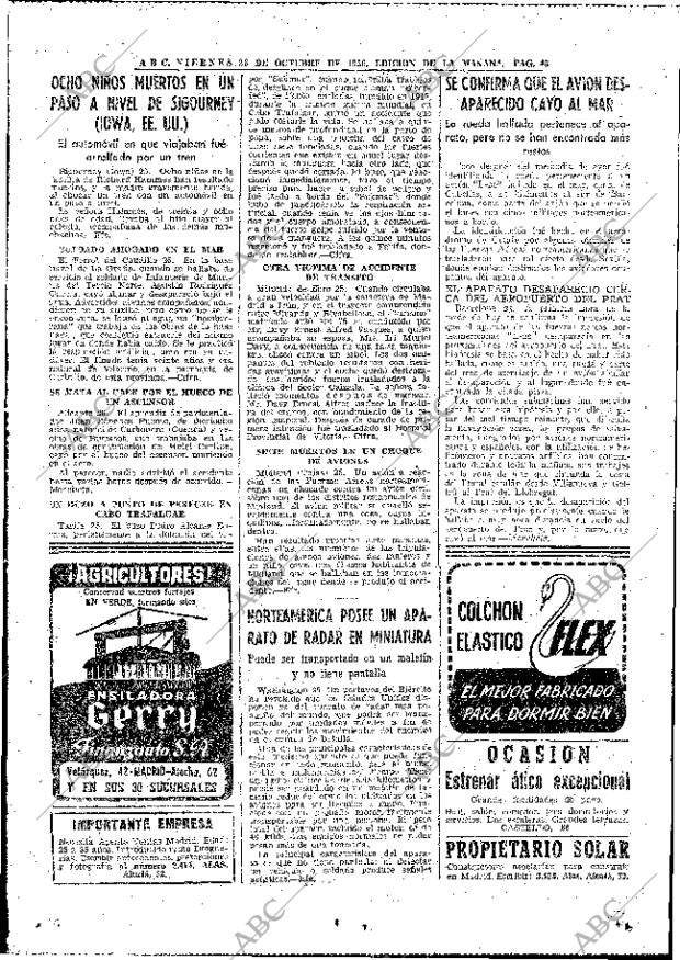 ABC MADRID 26-10-1956 página 46