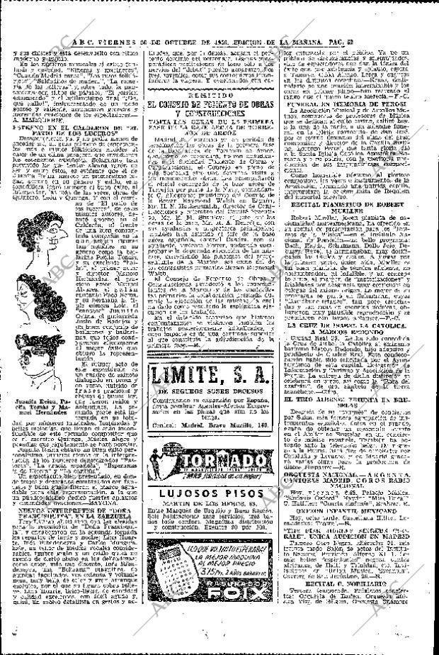 ABC MADRID 26-10-1956 página 52