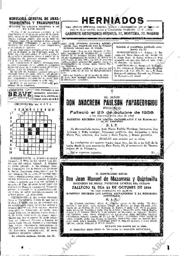 ABC MADRID 26-10-1956 página 63