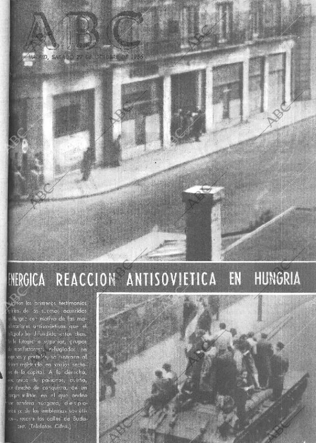 ABC MADRID 27-10-1956 página 1