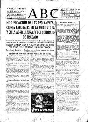 ABC MADRID 27-10-1956 página 15