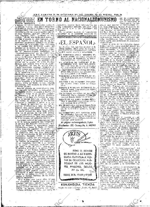 ABC MADRID 27-10-1956 página 16