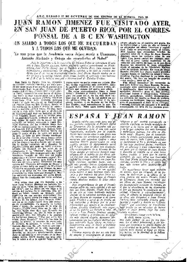 ABC MADRID 27-10-1956 página 27