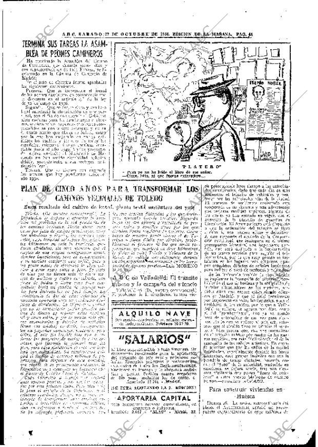 ABC MADRID 27-10-1956 página 33