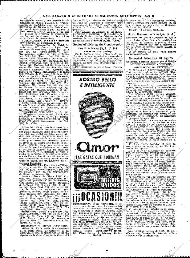 ABC MADRID 27-10-1956 página 42