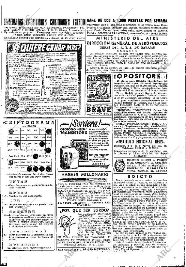 ABC MADRID 27-10-1956 página 63