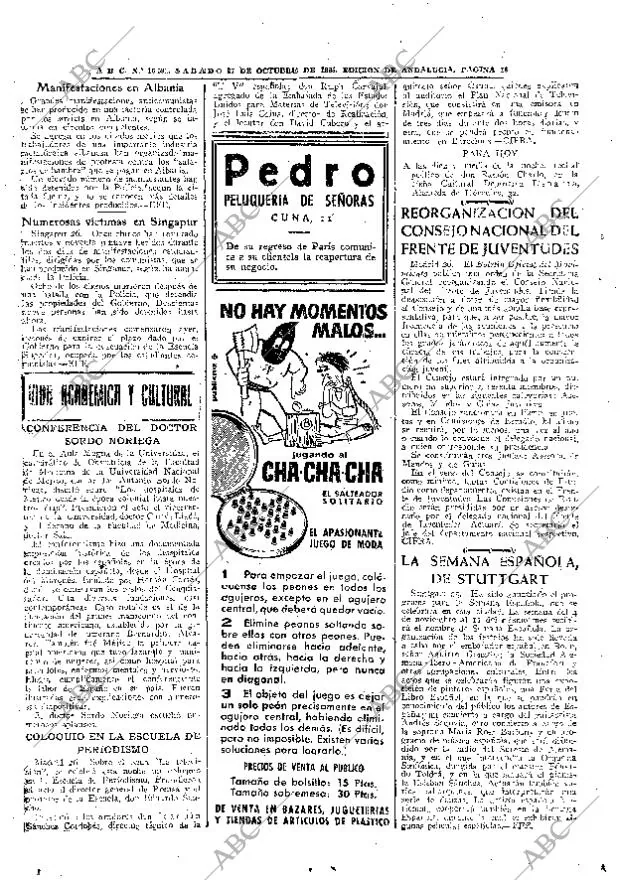 ABC SEVILLA 27-10-1956 página 18