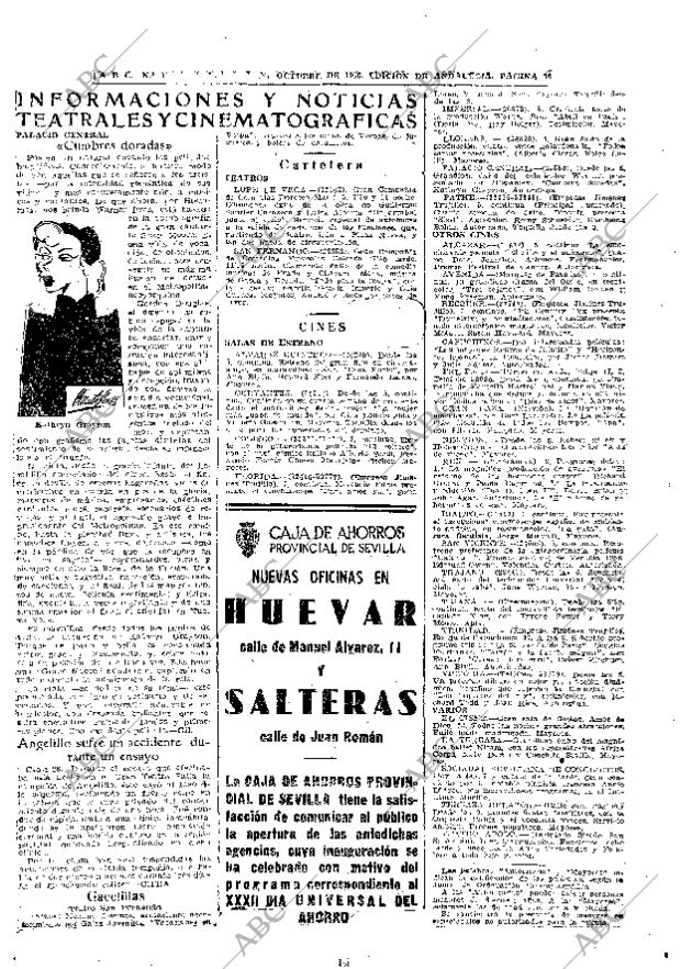 ABC SEVILLA 27-10-1956 página 30