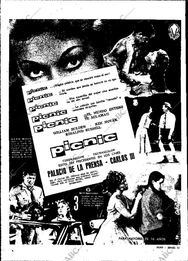 ABC MADRID 28-10-1956 página 48